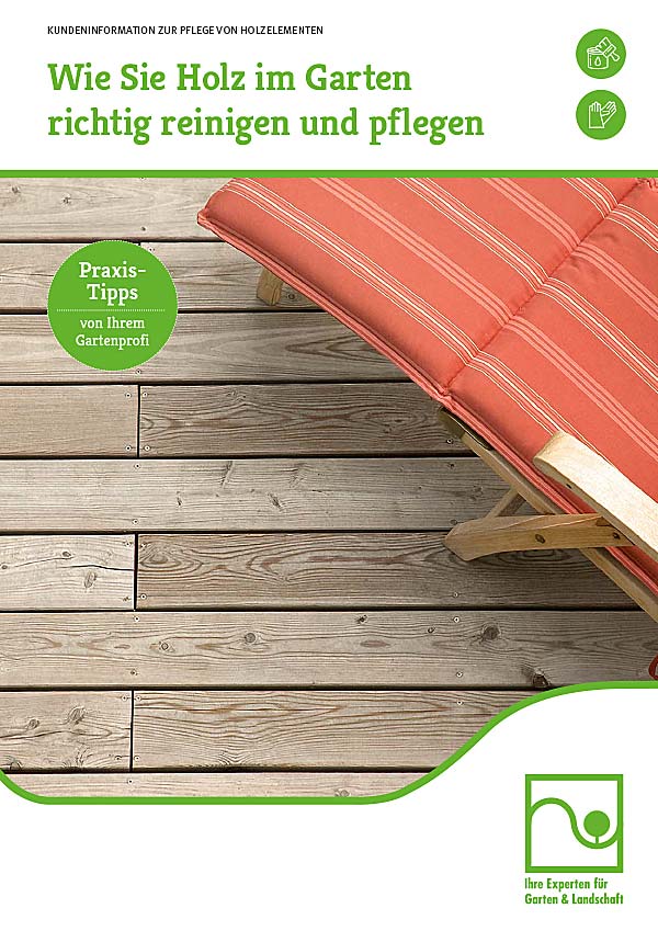 Wie Sie Holz im Gartenrichtig reinigen und pflegen