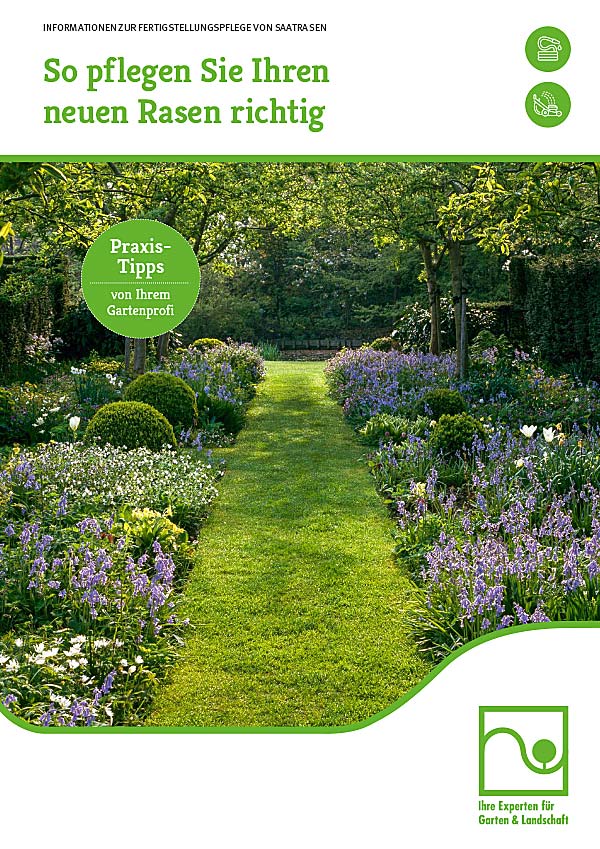 So pflegen Sie Ihren neuen Rasen richtig